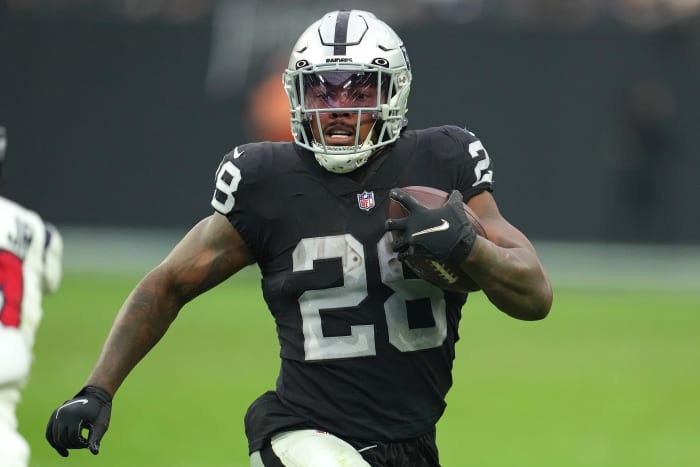 Las Vegas running back Josh Jacobs